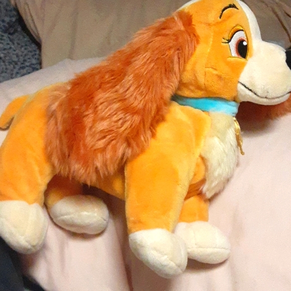 COPY - Disney Lady Plush From Lady & The Tramp In Great Condition - Picture 1 of 3